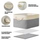 thumbnail image 5 of Cubos de almacenamiento Simple Houseware 33 × 33 × 32 cm pack de 3 gris, 5 of 6