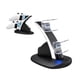 thumbnail image 1 of Cargador Dual compatible con Controles PS5 Carga Rápida con Soporte Vertical, 1 of 8