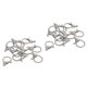thumbnail image 5 of 20 Piezas De Cierres De Langosta Curvos Grandes De 33mm, Hallazgos De Joyería, Llaveros DIY, 5 of 5