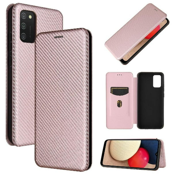 Funda Flip para FOXDOCK Samsung Galaxy A03S - Funda magnética de negocios, funda protectora delgada