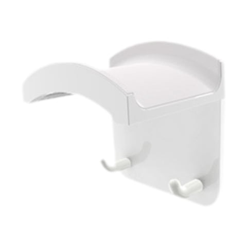 Bothyi - Soporte Para Auriculares De Pared Para Debajo Del Escritorio, Soporte Para Accesorios, Ahorro De Espacio, Color Blanco