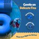 thumbnail image 3 of Túnel para Peces Perky Fins Azul – Refugio para Betta, 3 of 8
