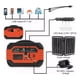 thumbnail image 3 of Kit Solar Camping Linterna Solar Panel Solar Usb Negro, 3 of 3