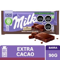 Chocolate De Leche Extra Cacao 90 G Milka