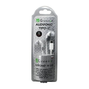 Green E - Audífono Manos Libres Con Micrófono Tipo C / In Ear