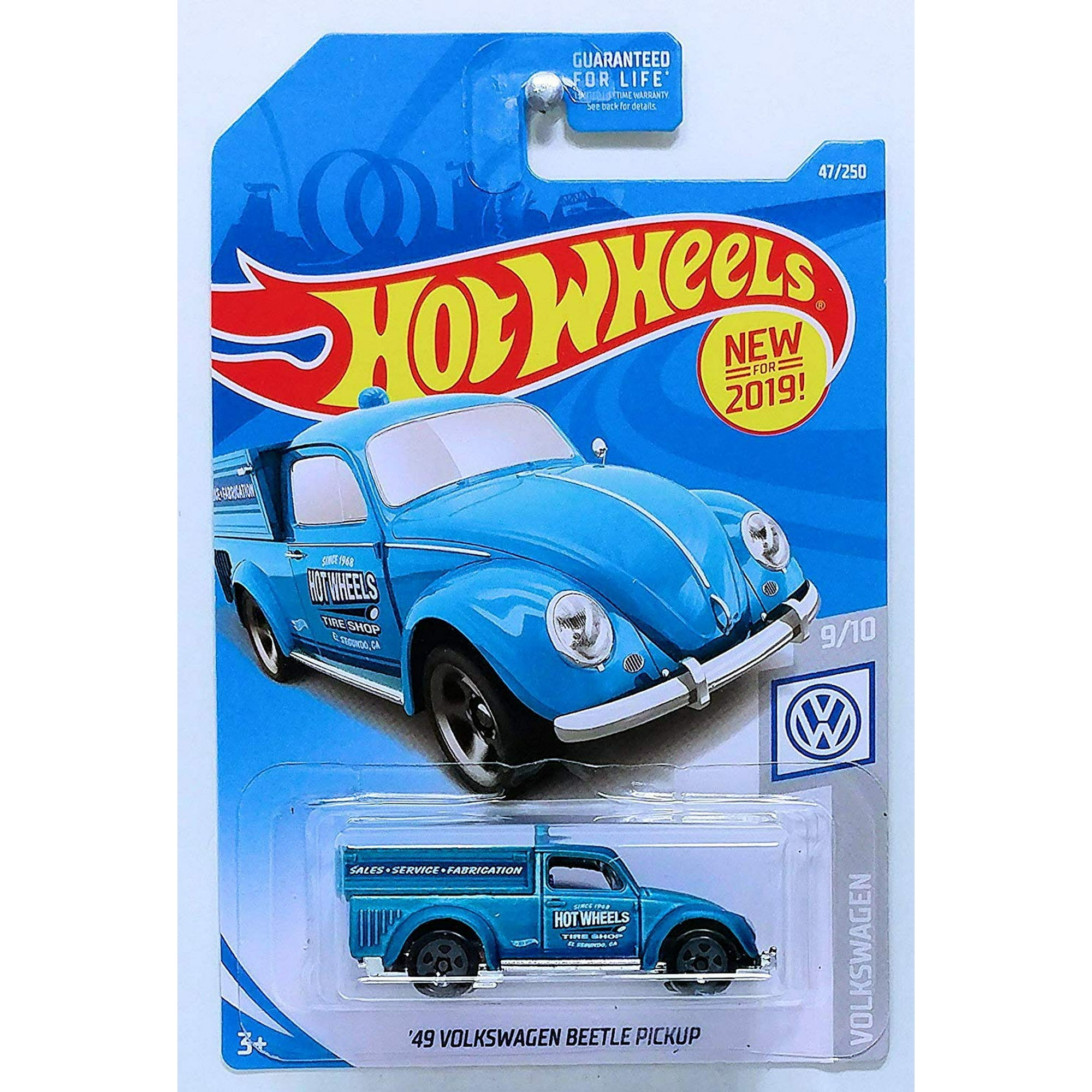 Auto Fundido Hot Wheels 2019 Volkswagen '49 Beetle Pickup