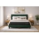 thumbnail image 1 of Cama 2 Plazas Completa Verde | Base Europea + Colchón Excellense Plus 25CM + Respaldo Tapizado, 1 of 7