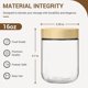 thumbnail image 2 of NETANY 4pack 16oz Glass Jars with Airtight Lids, Overnight, 2 of 3