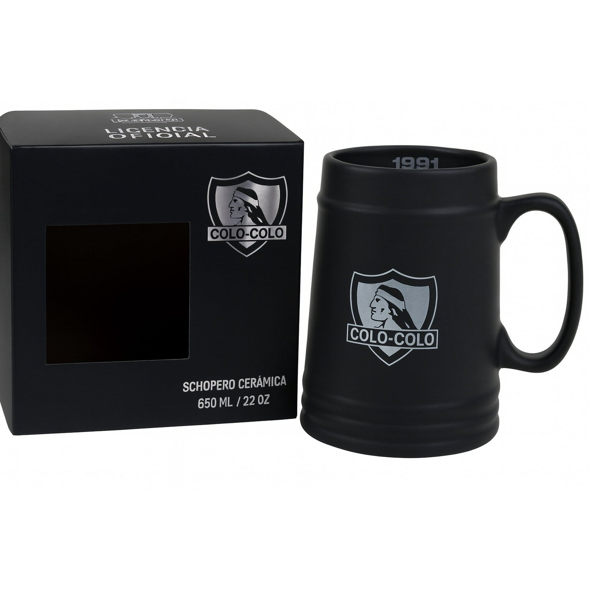 Citotools - Shopero Colo-colo Cerámica 650 Ml Con Caja Negro