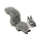 thumbnail image 3 of Adorno de Ardilla de Peluche, Decoración Navideña, Color Gris, 3 of 3