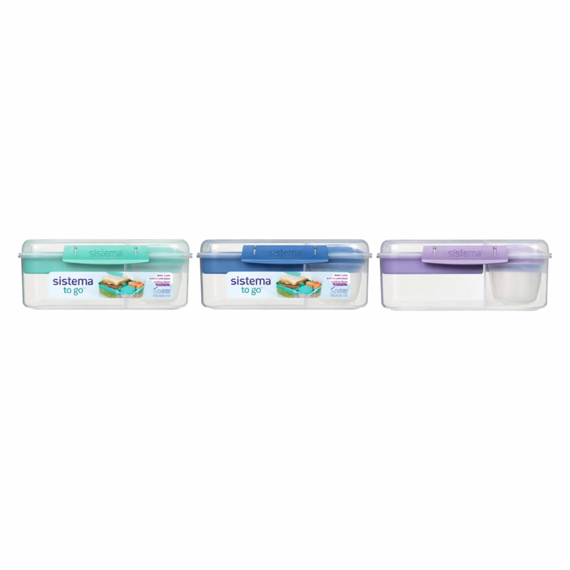Hermético + Pote Para Yogurt Plástico 1.65l, Color Surtido 1 Pieza 1 Un Sistema