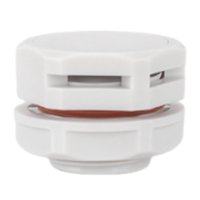 Magideal - Tornillo De Ventilación Impermeable Ip67, Orificios De Ventilación, Válvula Reductora De Presión M16X1.5, Tapón De Ventilación De Iluminación Para Con Blanco