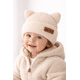 thumbnail image 2 of Gorro De Lana Invierno Para Niños Con Orejas Gatico Beige, 2 of 2