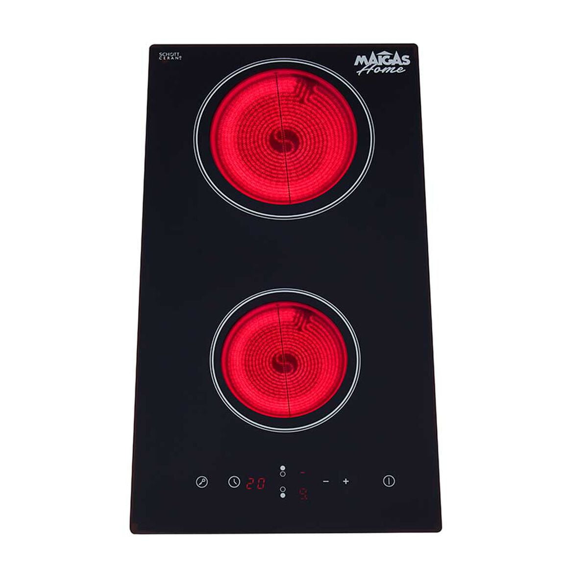Maigas - Encimera Eléctrica 2 Quemadores Cei02