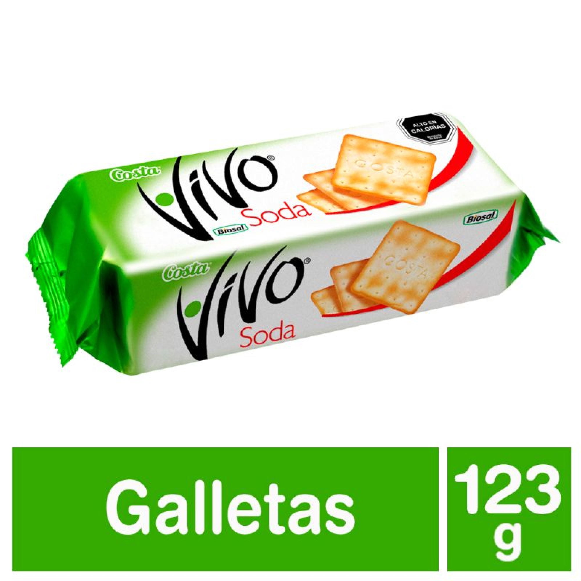Galleta Soda 123 g Vivo
