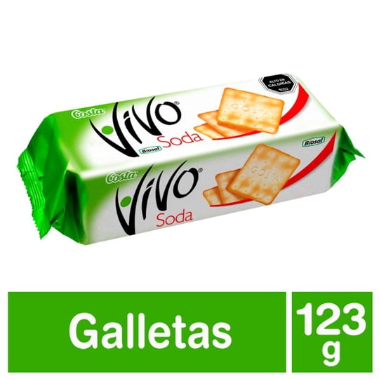 Galleta Soda 123 g Vivo