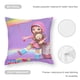thumbnail image 5 of Rainbow Ruby Fundas de almohada de terciopelo con tema, regalos de funda de almohada, decoración para el hogar, cojín de lanzar, regalo de cumpleaños para fans y parejas.30*30cm., 5 of 6