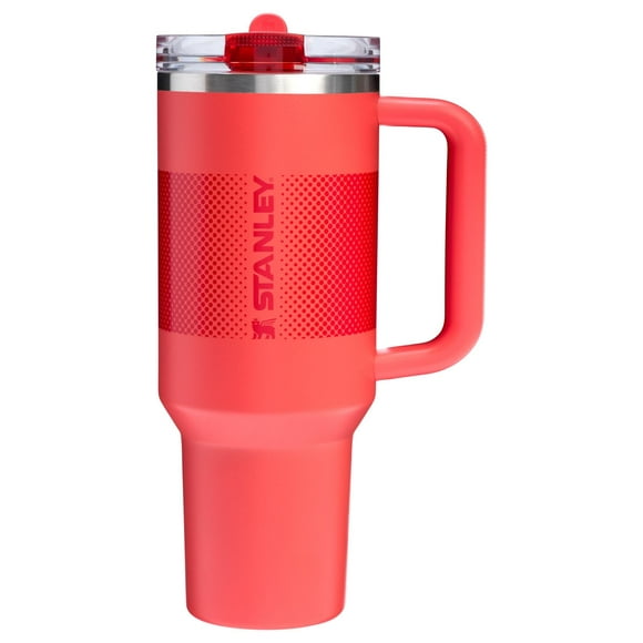 Vaso Stanley Quencher ProTour Flip Straw 1.2 L Hot Coral