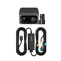 Pack Ddpai Z60 2 Cámaras Para Auto Frontal 4K Trasera 1080P Kit De Cableado Ddpai Dc002