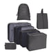 thumbnail image 3 of 7 Bolsas Organizadoras De Viaje De Nailon Impermeables, Bolsas De Almacenamiento De Ropa, Ligeras, Negras, 3 of 3