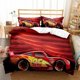 thumbnail image 1 of Lightning McQueen Bedding Sets Cartoon Cars Duvet Cover Boy Bedclothes Bed Linen Gift Kids Theme Bedding Set Quilt Cover Bed Sheets, 1 of 5