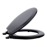 Asiento De Inodoro Achim Home Decor Fantasia Wood Black 43 Cm