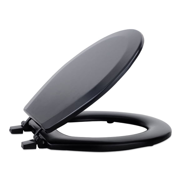 Asiento de inodoro Achim Home Decor Fantasia Wood Black 43 cm