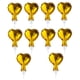 thumbnail image 3 of 10 Piezas De Globos De Aluminio De 5 Pulgadas Para Bodas, Baby Shower, Graduación, Aniversario, Adornos, Corazón áureo, 3 of 4
