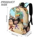 thumbnail image 3 of Equipo Zenko Go-theme Backpack, Campus style schoolbag Bookbag with Adjustable Shoulder Straps And Large Zip Compartment, Unisex Travel Bags.42x30x15cm, 3 of 6
