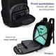 thumbnail image 5 of Mochila con ruedas Targus Compact de 16 pulgadas negra para portátil, 5 of 8