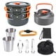 thumbnail image 2 of Kit De Utensilios De Cocina Para Acampar Equipo De Cocina Portátil Juego De Ollas Para Ollas Naranja Al Aire Libre, 2 of 3