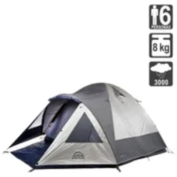 Carpa Hi Camper Sl 6 Personas Gris