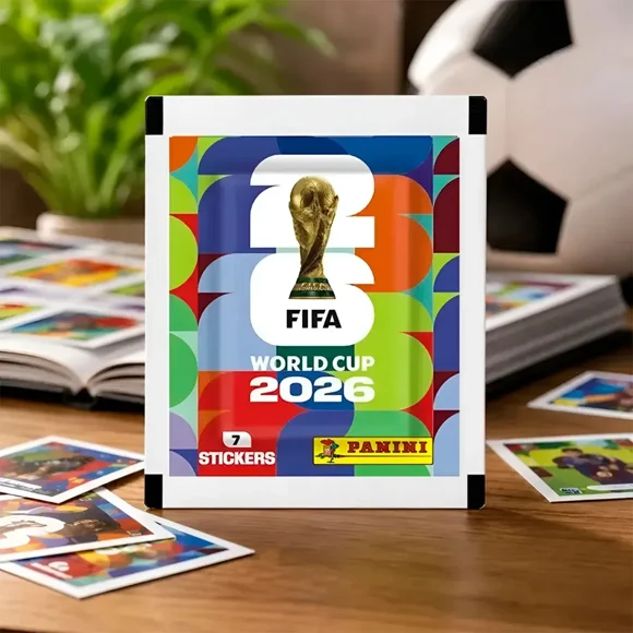 Pack 10 sobres Panini Mundial de Futbol FIFA 2026