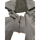 thumbnail image 3 of Chaqueta cortaviento deportiva ultra liviana micropolar gris, talla XS, 3 of 3