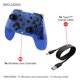 thumbnail image 4 of Control inalámbrico Nyko Core para Nintendo Switch (azul), 4 of 5