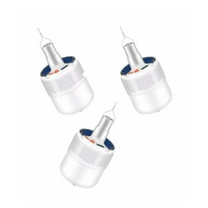 Tomasstore - 3 X Lámpara Led Solar Recargable Camping Usb Foco