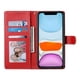 thumbnail image 4 of Funda Para Iphone 11 – Cuero Premium, 3 Ranuras Para Tarjetas, Protección Contra Impactos, 4 of 5