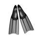 thumbnail image 3 of Aletas De Snorkel Para Hombres Y Mujeres, Zapatos De Natación De Viaje, Aletas Largas De Silicona, Aletas De Natación S Negro, 3 of 5
