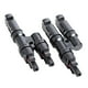 thumbnail image 1 of Conector Mc4 Doble (2 En 1 ) Par Macho/hembra Panel Solar, 1 of 4