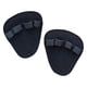 thumbnail image 3 of Almohadillas De Agarre De Elevación, Guantes De Entrenamiento Resistentes Para Entrenamiento De Fuerza, Fitness, Microfibra Negra, 3 of 3