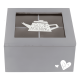 thumbnail image 2 of Caja de té de madera, 2 of 3