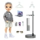 thumbnail image 2 of Muñeca de moda Rainbow High Aidan con atuendo morado y accesorios, 2 of 7