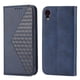 thumbnail image 2 of Funda Flip FOXDOCK para iPhone XR , Estilo Billetera con Diseño Rombo, Correa de Mano y Soporte, Uso Diario, 2 of 5