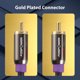 thumbnail image 3 of Cable Subwoofer FosPower RCA de 24K Chapado en Oro, 3 of 3