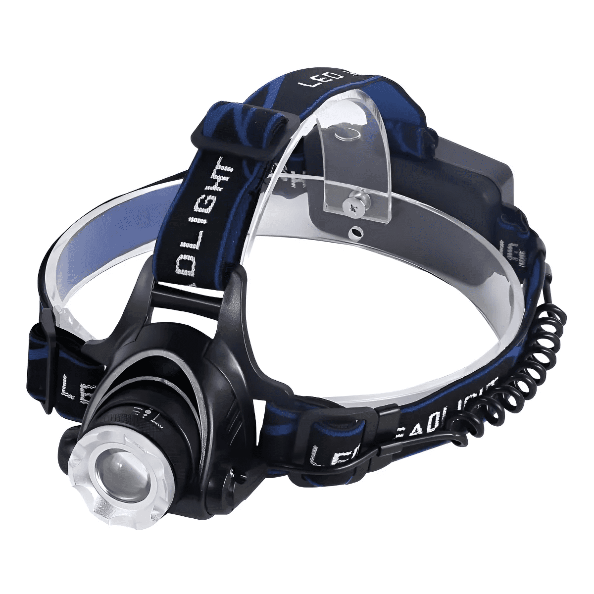 Genérico - Linterna De Cabeza Con Cintillo Outdoor De Alto Brillo Tl304 Color De La Linterna Negro Color De La Luz Blanco