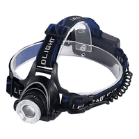 Genérico - Linterna De Cabeza Con Cintillo Outdoor De Alto Brillo Tl304 Color De La Linterna Negro Color De La Luz Blanco