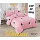 thumbnail image 1 of Cobertor de Invierno de Plush y Chiporro 1,5 Plaza Rosa Corazones (D), 1 of 1