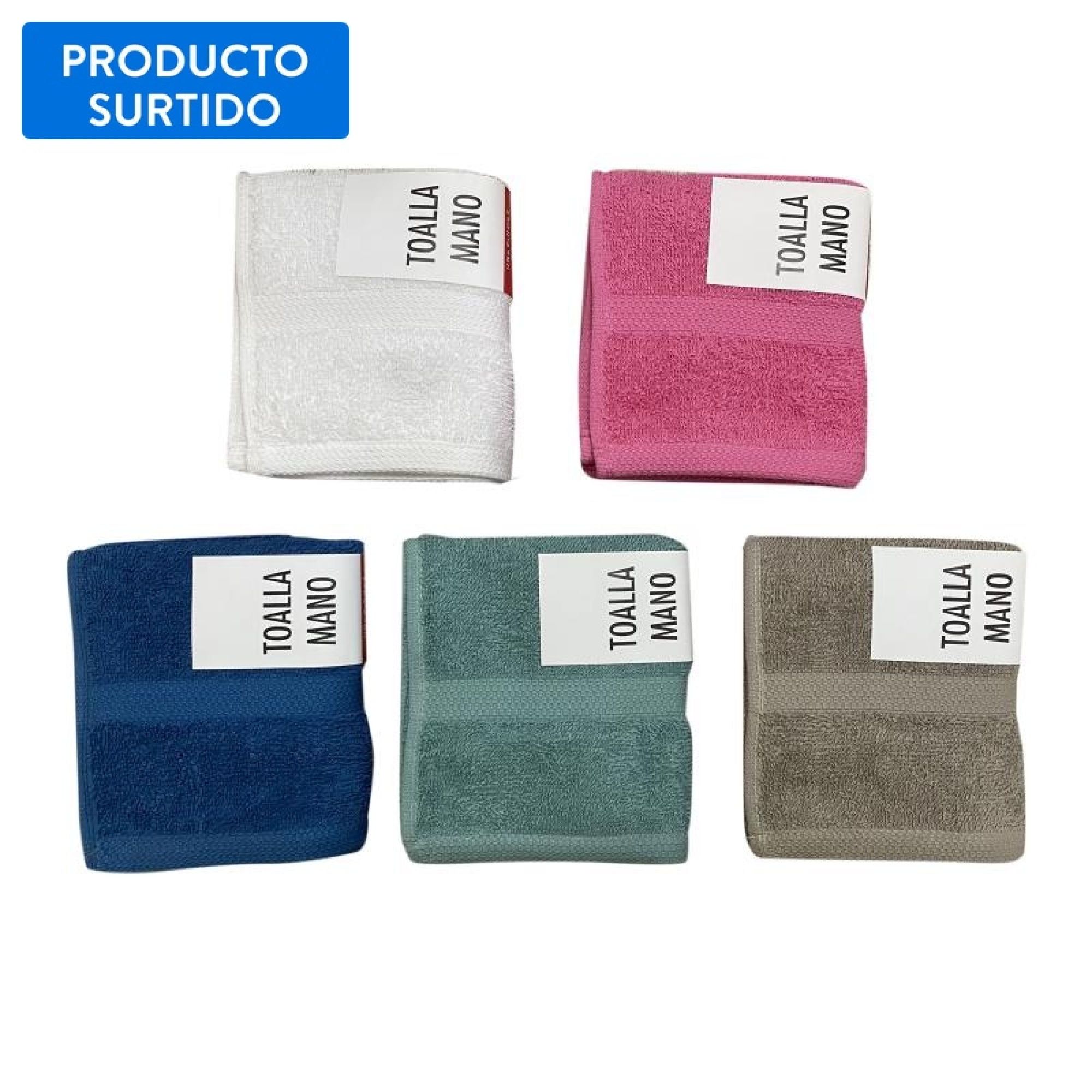 Toalla Mano Trafic 50x80 Cm Surtido Redlabel