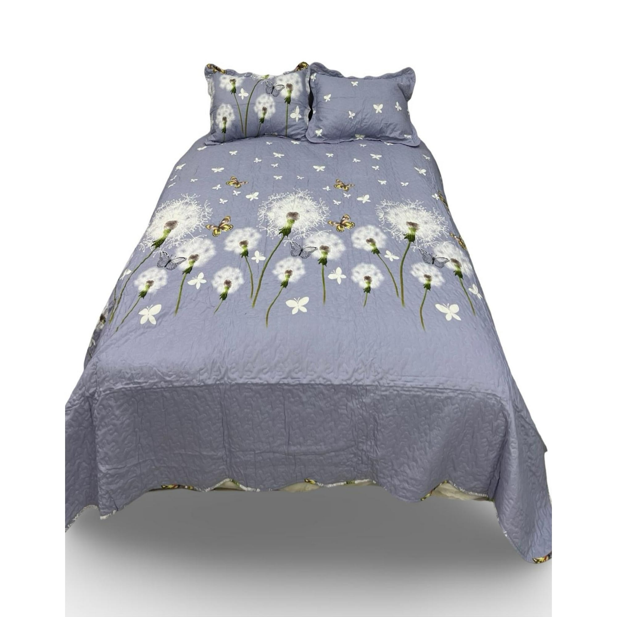 Genérico - Cubrecama Quilt Luminoso 2 Plazas - Verano L2