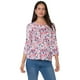 thumbnail image 1 of Polera Mujer Manga 3/4 Focal Print Ecru Corona, 1 of 5